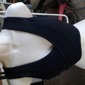 Exercise bra good condition not sure what the brand is but I did show the logo